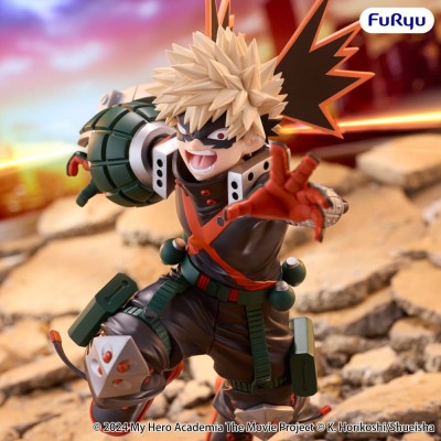 MY HERO ACADEMIA - Katsuki Bakugo Muchute Furyu PVC Figure 25 cm