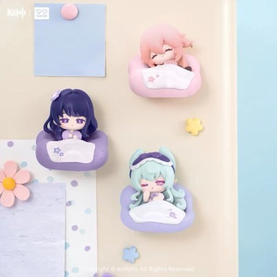 GENSHIN IMPACT - 3D Magnet Cloud Pillow Dreamland Series MiHoYo - 1 Single Blind Box 5 cm