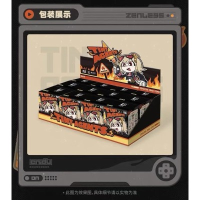 ZENLESS ZONE ZERO - Tiny Agents MiHoYo PVC Mini Figures  - 1 Single Blind Box 8-10 cm