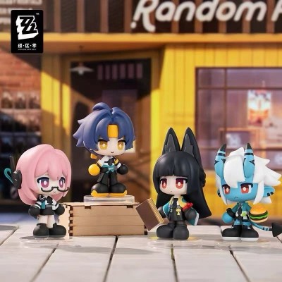 ZENLESS ZONE ZERO - Tiny Agents MiHoYo PVC Mini Figures  - 1 Single Blind Box 8-10 cm