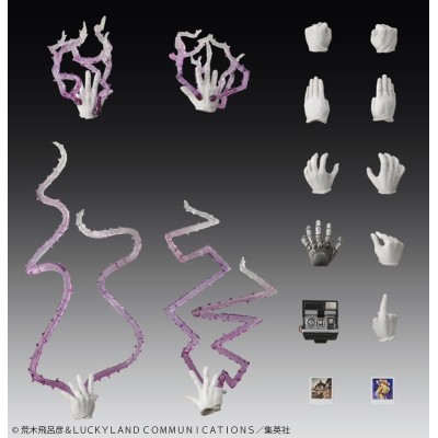 JOJO'S BIZARRE ADVENTURE - Joseph Joestar & Iggy Chozokado 2-Pack (Re-run) Action Figure 15 cm
