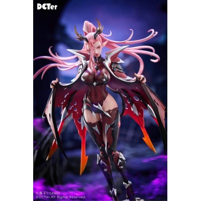 ORIGINAL CHARACTER - Heslion Draco Bellatrix Feminina 1/7 Shenzhen Mabell Animation Development PU Figure 27 cm