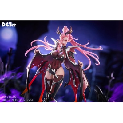 ORIGINAL CHARACTER - Heslion Draco Bellatrix Feminina 1/7 Shenzhen Mabell Animation Development PU Figure 27 cm
