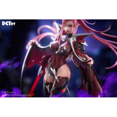 ORIGINAL CHARACTER - Heslion Draco Bellatrix Feminina 1/7 Shenzhen Mabell Animation Development PU Figure 27 cm