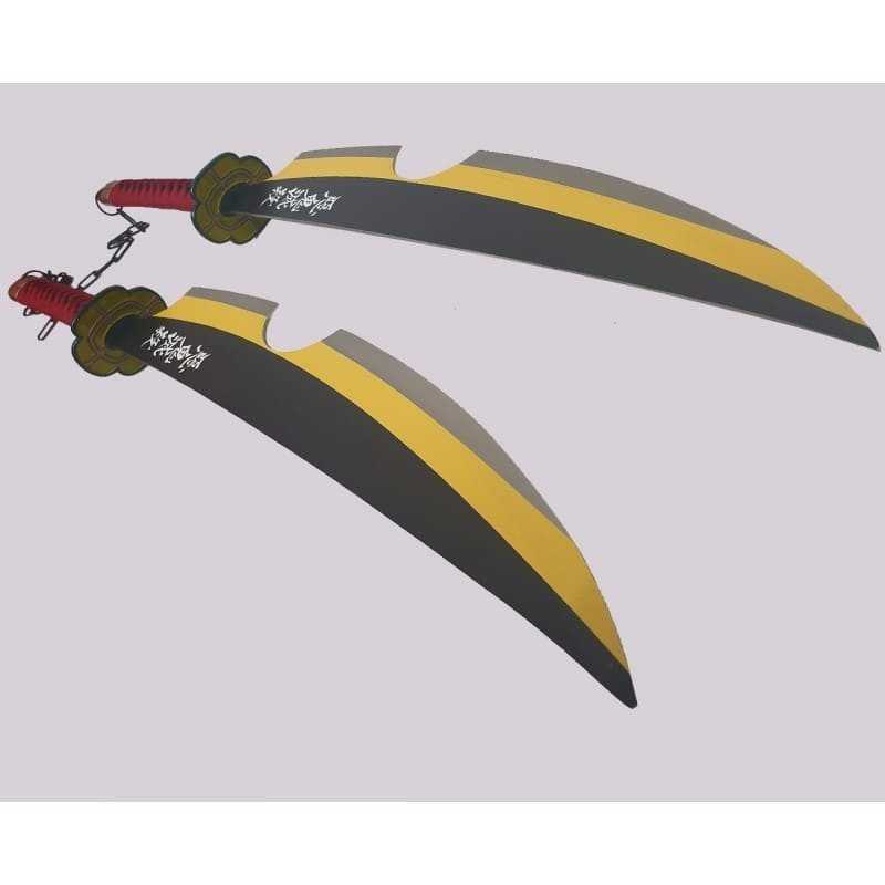 DEMON SLAYER Tengen Uzui Blade x 2 104 cm (Coppia di spade)