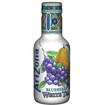 Arizona Blueberry White Tea - blueberry flavored iced tea