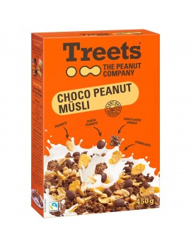 Treets Chocolate muesli cereal