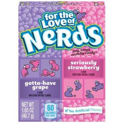Nerds Grape & Strawberry - caramelle gusto Uva Fragola